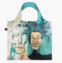 Load image into Gallery viewer, LOQI TOTE Jean-Michel Basquiat  Dos Cabezas Bag WARHOL
