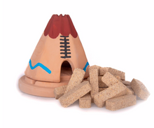 Load image into Gallery viewer, INCENSE OF THE WEST Teepee: with Pinon natural wood incense
