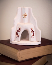Load image into Gallery viewer, INCENSE OF THE WEST Southwest Fireplace White, Spanish Red and Gold with box of Piñon

