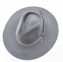 Load image into Gallery viewer, LOVELY BIRD VERONA CHAMBRAY / GRAY FEDORA
