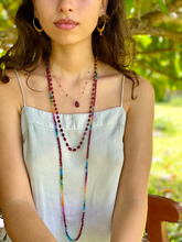 Load image into Gallery viewer, LONG RAINBOW LEI 42"-46"
