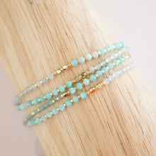 Load image into Gallery viewer, KINDRED ROW HEALING GEMSTONE STACKING BRACELET  ALL Stones
