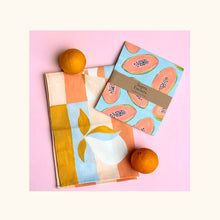 Load image into Gallery viewer, SUPRA ENDURA Swedish Dishcloth in Fruit Print, 2-pack
