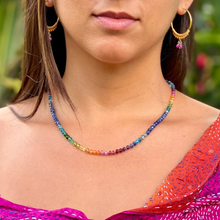 Load image into Gallery viewer, SHORT RAINBOW LEI 18-19”
