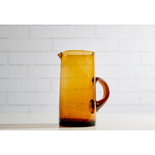 Load image into Gallery viewer, VERVE Moroccan Cone Jug PITCHER - Amber
