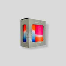 Load image into Gallery viewer, PINK STORIES Dip Dye Neon * COTTON CANDY CANDLES
