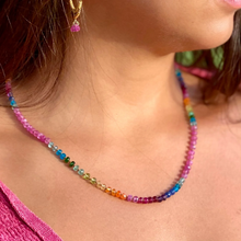 Load image into Gallery viewer, SHORT RAINBOW LEI 18-19”
