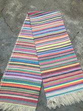 Load image into Gallery viewer, FULL SPECTRUM 100%. COTTON RAINBOW TOWEL, BLANKET, THROW, WRAP
