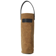 Load image into Gallery viewer, HARDMILL WINE TOTE - WAXED CANVAS - TAN
