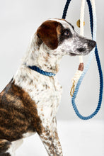 Load image into Gallery viewer, FOUND MY ANIMAL INDIGO OMBRE ROPE DOG LEASH  LARGE BLUES
