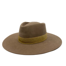 Load image into Gallery viewer, LOVELY BIRD SYDNEY FEDORA IN ROPE WITH TONAL SUEDE
