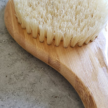 Load image into Gallery viewer, BROOKLYN MADE NATURAL  Bath Brush, Body Brush, Zero Waste, Wood SCRUB BRUSH
