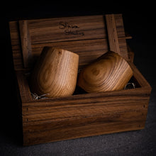 Load image into Gallery viewer, Stinson Studios Oak Whiskey Tumblers
