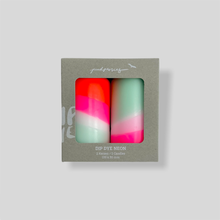 Load image into Gallery viewer, PINK STORIES Dip Dye Neon * PEPPERMINT CHERRIES CANDLES
