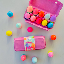 Load image into Gallery viewer, PINK STORIES 10 PACK PINK EGG CARTON CANDLES DIP DYE EGGS
