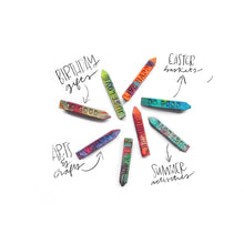 Load image into Gallery viewer, ART 2 THE Kindness Collection Original Rainbow Crayon® Mini Stix™ 4 pk DO GOOD, BE KIND, LIVE HAPPY,  JUST LOVE
