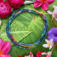 Load image into Gallery viewer, LONG RAINBOW LEI 42"-46"
