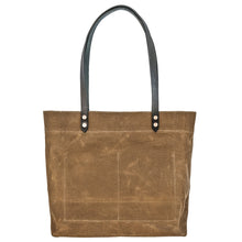 Load image into Gallery viewer, HARDMILL MARKET TOTE - WAXED CANVAS - TAN
