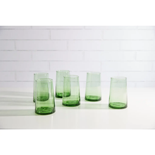 Load image into Gallery viewer, VERVE Moroccan Cone Glassware Large - Green
