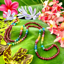 Load image into Gallery viewer, MID LENGTH RAINBOW LEI  25"-27”
