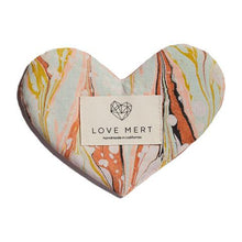 Load image into Gallery viewer, LOVE MERT MARBLED EYE LOVE PILLOW
