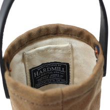 Load image into Gallery viewer, HARDMILL WINE TOTE - WAXED CANVAS - TAN
