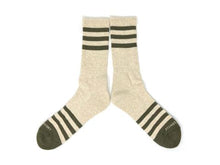 Load image into Gallery viewer, AMPAL CREATIVE HEATHER STRIPE SOCKS

