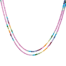 Load image into Gallery viewer, LONG RAINBOW LEI 42"-46"
