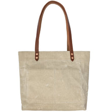 Load image into Gallery viewer, HARDMILL MARKET TOTE - WAXED CANVAS - NATURAL
