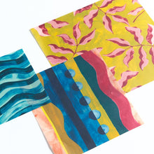 Load image into Gallery viewer, SUPRA ENDURA Beeswax Wrap 3 pack- S,M,L in tropical print
