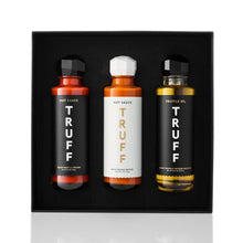 Load image into Gallery viewer, TRUFF BEST SELLER GIFT PACK The Original, White TRUFF and Black Truffle Oil
