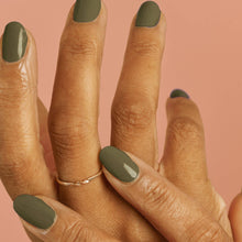Load image into Gallery viewer, BKIND Nail Polish - La Route Verte OLIVE GREEN

