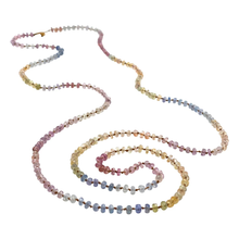 Load image into Gallery viewer, LONG RAINBOW LEI 42"-46"
