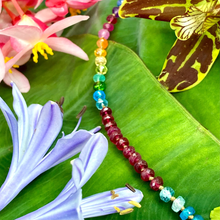 Load image into Gallery viewer, SHORT RAINBOW LEI 18-19”
