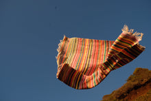 Load image into Gallery viewer, FULL SPECTRUM 100%. COTTON RAINBOW TOWEL, BLANKET, THROW, WRAP
