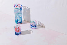 Load image into Gallery viewer, UPSTATE Carafe in Kokomo PITCHER  PINK BLUE TEAL
