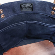 Load image into Gallery viewer, HARDMILL MARKET TOTE - WAXED CANVAS - NAVY
