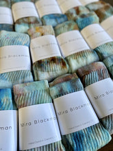 Load image into Gallery viewer, MIRA BLACKMAN ORGANIC BAMBOO HAND DYED SOCKS
