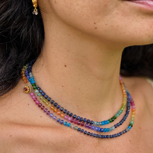 Load image into Gallery viewer, LONG RAINBOW LEI 42"-46"
