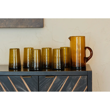 Load image into Gallery viewer, VERVE Moroccan Cone Jug PITCHER - Amber
