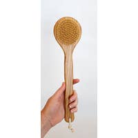 Load image into Gallery viewer, BROOKLYN MADE NATURAL  Bath Brush, Body Brush, Zero Waste, Wood SCRUB BRUSH
